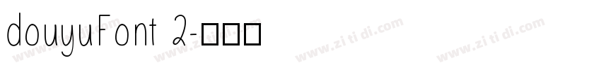 douyuFont 2字体转换